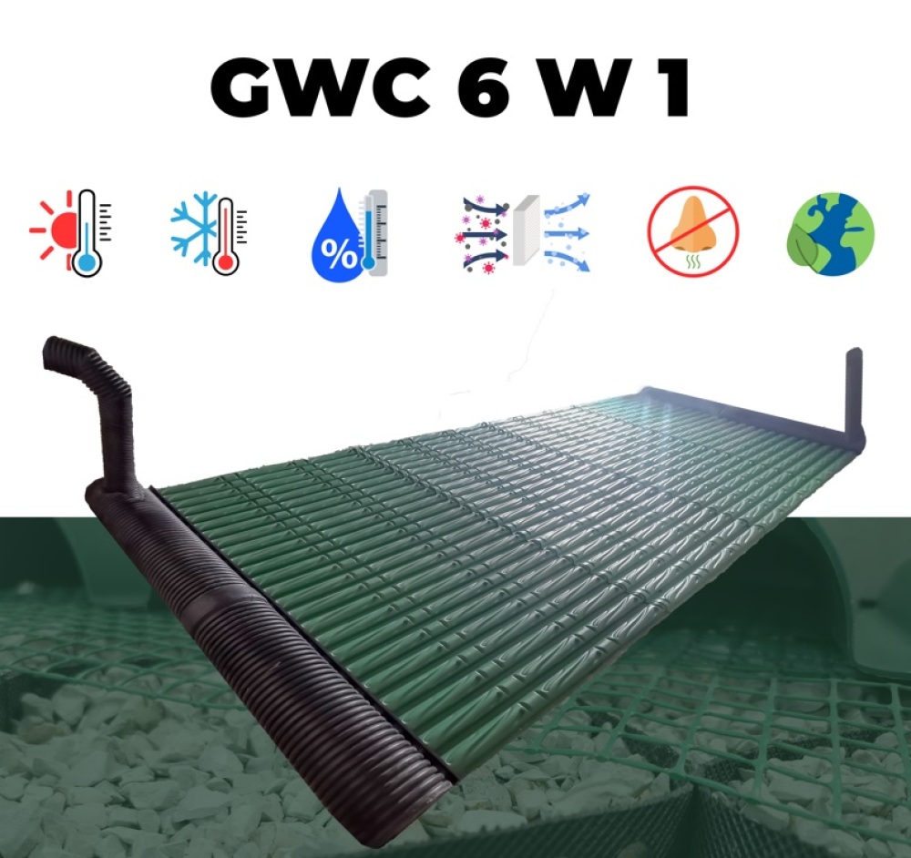 GWC Gruntowy wymiennik ciepła Geostrong