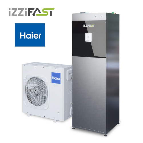 Szafa hydrauliczna iZZiFAST z pompą ciepła Haier